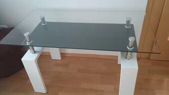 sklenený konferenčný stolík - 2