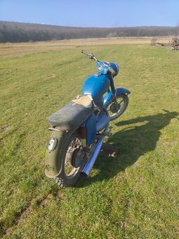 Jawa 250 nálezovy stav - 2
