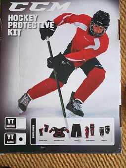 Detský set chráničov CCM Starter Kit Žiak (youth) M - 2