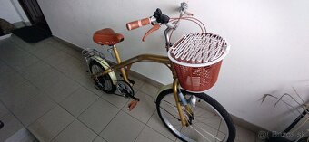 Predám bicykel v predu 20" a v zadu 16" kolesa.Servisovany - 2