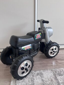 Odrážadlo Mini Buggy čierno-šedé - 2