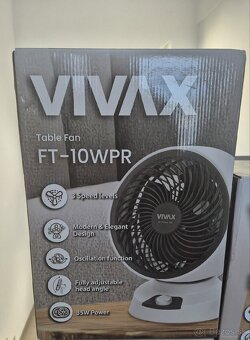 Úplne nové ventilátory Vivax - viac druhov - 2