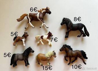 Schleich- staré kone a katalógy - 2