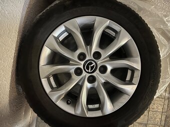 Hliníkové disky MAZDA R16 so znými pneu - 2