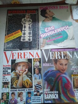 Retro časopisy Katarínka, Dorka, Verena a Praktická žena - 2