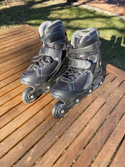 Pánske kolieskové inline korčule Oxelo Fit3, velkosť 41 - 2