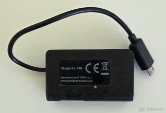 Connect IT Čítačka kariet + USB hub pre micro USB OTG (CI-19 - 2