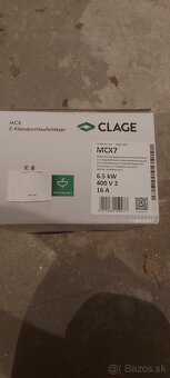 Prietokový ohrievač Clage MCX7 - 2