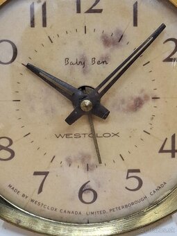 Predám funkčný starý budík WESTCLOX Baby Ben 24 € - 2