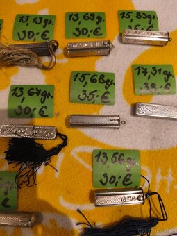 100-rocne strieborné púzdra na rúž - 2