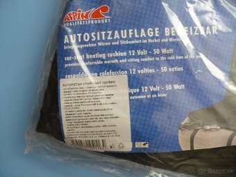 Vyhrievané autopoťahy 12V - 2