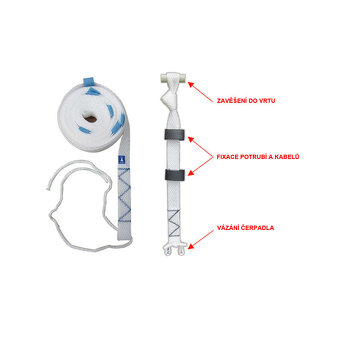 Závesné zariadenie - 15 m - 2