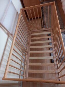 Detská drevená postielka - 2