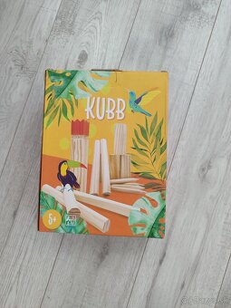 drevená skladačka - Kubb - 2