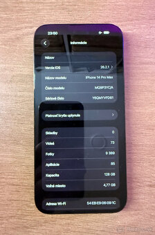 iPhone 14 Pro Max 128 GB Black - 2