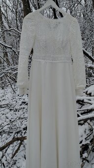 Boho svadobné šaty veľ. S / M - 2