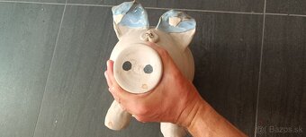 Keramické prasiatko - pokladnička - 2