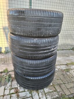 Predám letné pneumatiky Michelin PilotSport 275/50ZR20 - 2