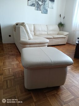 Kožená sedacia súprava - 2