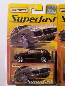 Matchbox Superfast 2005 - Porsche 911 Carrera, Posche Cayenn - 2