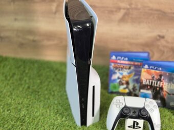 Sony Playstation 5 Slim, mechanika, 1 ovládač, 3 hry - 2