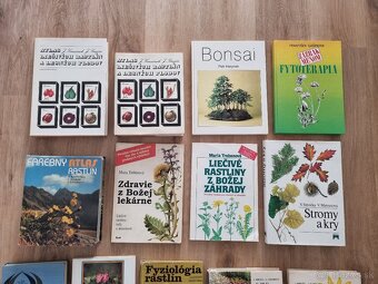 Knihy o rastlinách, bylinkách, stromoch, hubách a iné - 2