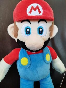 Veľký plyšový Super Mário 40cm - nový s visačkou - 2