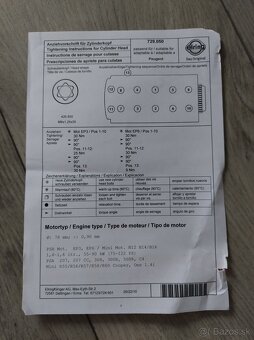 Tesnenie hlavy valcov Elring 729.050 - 2