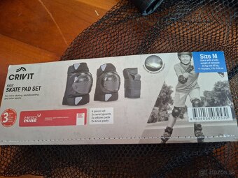 KORČULE OXELO veľ. 29-32 + chrániče veľ.M - 2