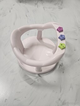 Detské sedadlo do vane ružové - 2