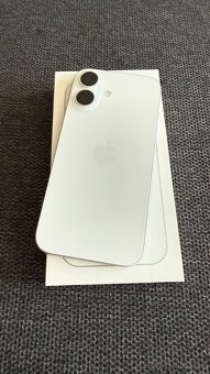 Predám iPhone 16 128gb, biely, záruka do 01/27 - 2