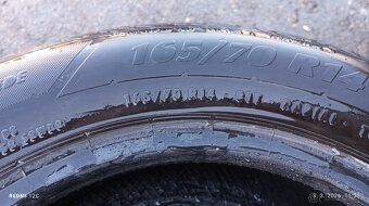 letne pneu 165/70 r14 - 2