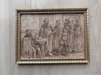 Obrazy cca 70 rokov staré - 2