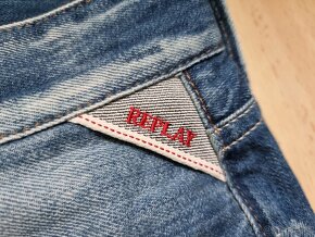 Nové exkluzívne značkové REPLAY džínsy (krátke), veľkosť 32 - 2