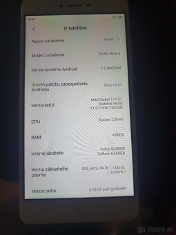 Predám Xiaomi Redmi note 4 - 2
