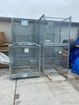 Pozinkované železné klietky na paletu - 2