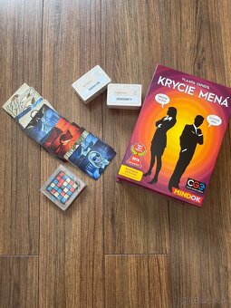 Spoločenská hra-Krycie mená - 2