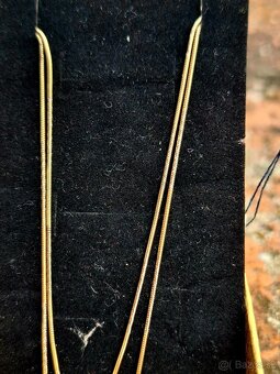 Zlata retiazka lisovana 585 - 2