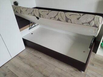 Posteľ s úložným priestorom (váľanda) - 2