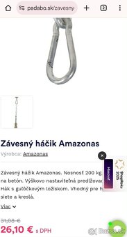 Kotva na hojdacie kreslo - 2