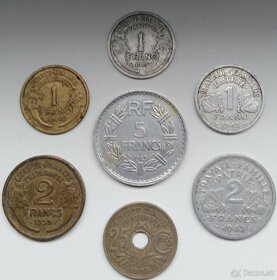 mince z cias 2 . svetovej vojny - Francuzsko - 2