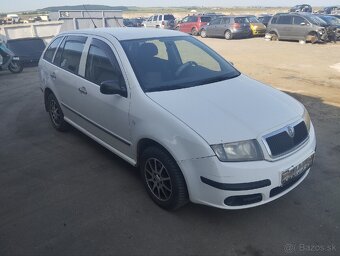 Škoda Fabia combi 1.4 16V kód motora BUD - 2