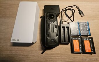 Na predaj INSTA360 X4 + 3x bateria+ nabíjačka - 2