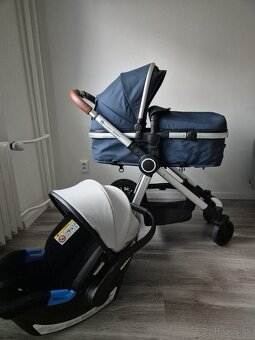 kočík PETITE & MARS kombinovaný 3v1 Grand II Platinum Indigo - 2