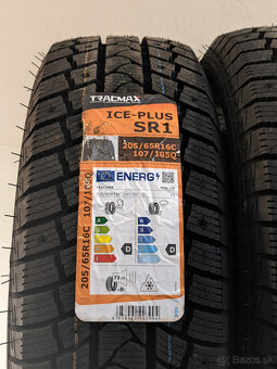 Zimné dodávkové pneu 205/65 R16C Tracmax DOT0723 - 2
