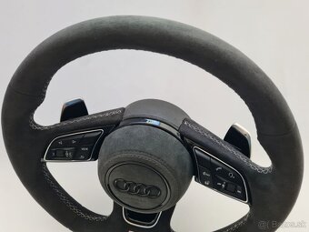 ALCANTARA AUDI MULTIFUNKCNY VOLANT ZKOSENY s airbagom a F1 - 2