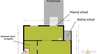 Čiastočne zrekonštruovaný rodinný dom v obci Dolinka - 2