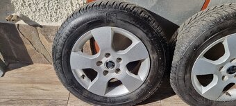 Predám originálne hliníkové disky Skoda 5x112 r15 195/65 - 2