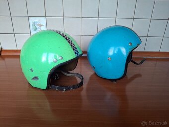 Retro motocyklová prilba - 2