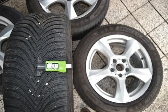 Hliníkové disky R17 a zimné gumy 225/55 R17 Michelin - 2